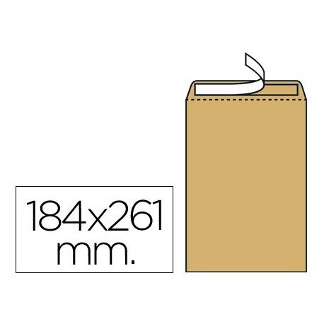 Liderpapel SB51 Briefumschläge, 184 x 261 mm, 250 Stück von Liderpapel