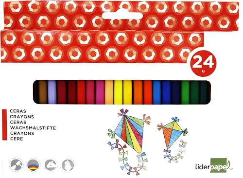 Liderpapel Wachsmalstifte, 24 Farben Liderpapel Wachsmalstifte, 24 Farben von Liderpapel