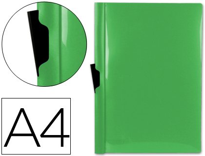 Ordner Beautone Dossier Pinza Lateral 45323 PP DIN A4 grün-Blätter Slider Clip von Liderpapel