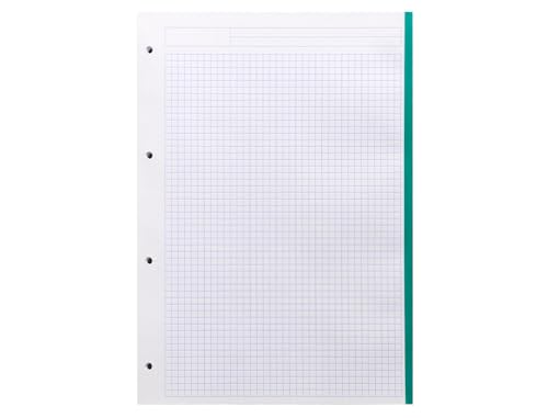 Ringbucheinlage, A4, Antartik, 80 Blatt, 90 g/m², kariert 5 mm, 4 Löcher, 5 Pastellfarben. Ringbucheinlage, A4, Antartik, 80 Blatt, 90 g/m², kariert 5 mm, 4 Löcher, 5 Pastellfarben. von Liderpapel