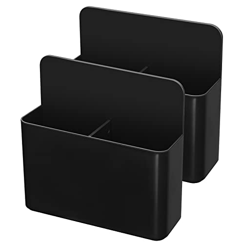 Lidwot Starker magnetischer Markerhalter für Whiteboard/Kühlschrank/Tafel, geeignet für die Aufbewahrung von trocken abwischbaren Stiften, Whiteboard-Radiergummis, Kreide, Haftnotizen usw., 2 Stück, von Lidwot