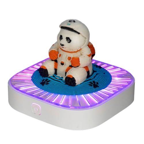 Lieawy 3D Notizblock 2026 - Panda Kunstblock Notizen Planer Täglich Monatlich Jahr Totzeit,Kreative 3D Notizblock Kunst Mit Beleuchtung - für Wand Schreibtisch Büro Haus Lieawy 3D Notizblock 2026 - Panda Kunstblock Notizen Planer Täglich Monatlich Jahr Totzeit,Kreative 3D Notizblock Kunst Mit Beleuchtung - für Wand Schreibtisch Büro Haus von Lieawy