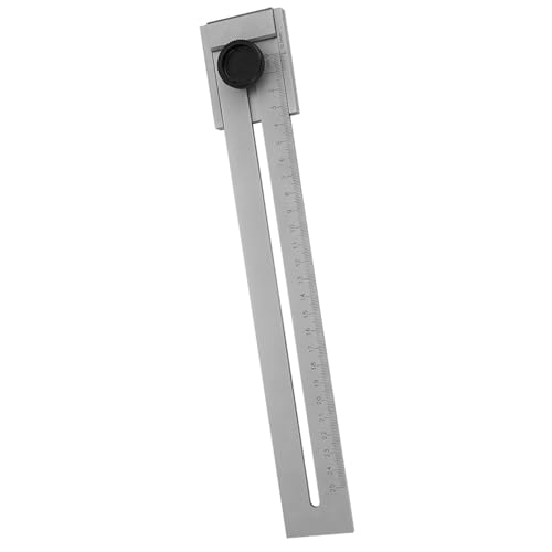 LiebeWH 0–250 Mm Markierungslineer, Markierungsmessgerät für Kohlenstoffstahl, Haltbares Messwerkzeug mit Klarer Skala für die Holzbearbeitung LiebeWH 0–250 Mm Markierungslineer, Markierungsmessgerät für Kohlenstoffstahl, Haltbares Messwerkzeug mit Klarer Skala für die Holzbearbeitung von LiebeWH