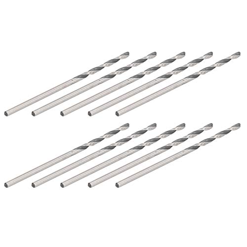 LiebeWH 10-teilige Gerade Shank-Bohrer-Bits, Bohrwerkzeuge mit Plastik-Aufbewahrungsbox für Schmuckverarbeitung und -herstellung LiebeWH 10-teilige Gerade Shank-Bohrer-Bits, Bohrwerkzeuge mit Plastik-Aufbewahrungsbox für Schmuckverarbeitung und -herstellung von LiebeWH