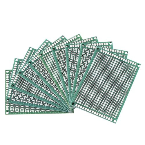 LiebeWH 10pcs 5 X 7 Cm Doppelseitige PCB 5 7 6803 Inventory/Share-Board-Prototyp-Kit Universal PCB für -Löten LiebeWH 10pcs 5 X 7 Cm Doppelseitige PCB 5 7 6803 Inventory/Share-Board-Prototyp-Kit Universal PCB für -Löten von LiebeWH