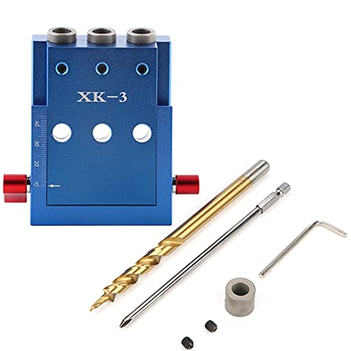 LiebeWH Lochbohrer, 100x69x38mm Taschenlochbohrer Set Holzbearbeitung Geneigter Bohrführer Set Positionierer, Looking-Werkzeug, für Bein-zu-R-Rahmen-Anschlüsse, Gebäudebuchungsrahmenschränke LiebeWH Lochbohrer, 100x69x38mm Taschenlochbohrer Set Holzbearbeitung Geneigter Bohrführer Set Positionierer, Looking-Werkzeug, für Bein-zu-R-Rahmen-Anschlüsse, Gebäudebuchungsrahmenschränke von LiebeWH