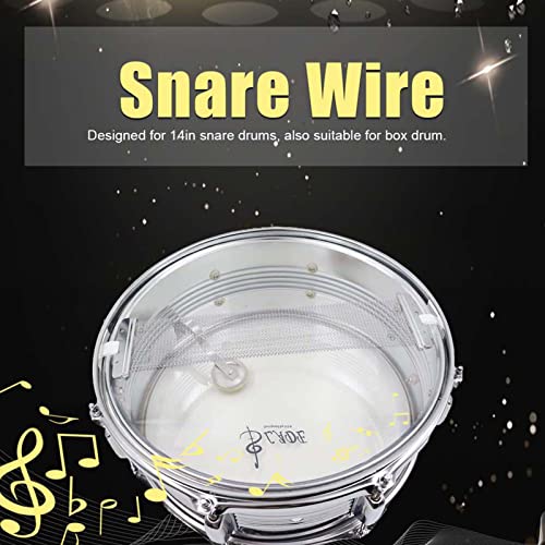 LiebeWH Snare Draht Snare Drum Drahtgurte Drum Accessoires 30 Strang für 14 Ersatzteilzubehör für Trommelteile Ersetzen LiebeWH Snare Draht Snare Drum Drahtgurte Drum Accessoires 30 Strang für 14 Ersatzteilzubehör für Trommelteile Ersetzen von LiebeWH