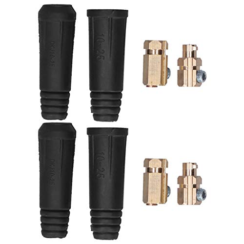 Schweißverbindersatz, DKJ10‑25 European Style Schweiß Kabel Schnellkup Plung Schweißkabel Panel Stecker für 10-25 mm² Kabel Schweißverbindersatz, DKJ10‑25 European Style Schweiß Kabel Schnellkup Plung Schweißkabel Panel Stecker für 10-25 mm² Kabel von LiebeWH