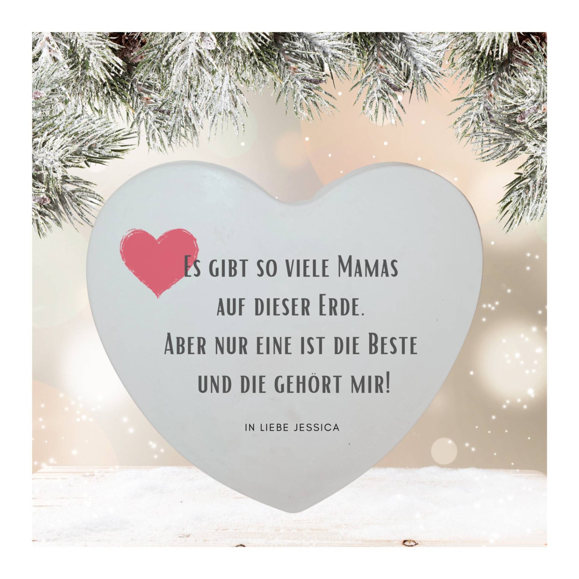 Personalisiertes Herz Mama Ist Die Beste, Für Mama, Geburtstag, Weihnachtsgeschenk Geschenke, Verschiedene Größen Personalisiertes Herz Mama Ist Die Beste, Für Mama, Geburtstag, Weihnachtsgeschenk Geschenke, Verschiedene Größen von LieblingeundCo
