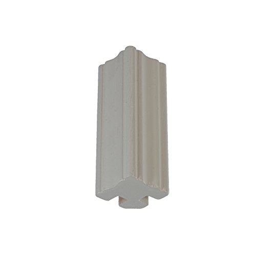 Eckverbinder für Holzblende 9 cm geschweift | Vorhangschiene, Gardinenschiene weiß | 1 Stück Eckverbinder für Holzblende 9 cm geschweift | Vorhangschiene, Gardinenschiene weiß | 1 Stück von Liedeco