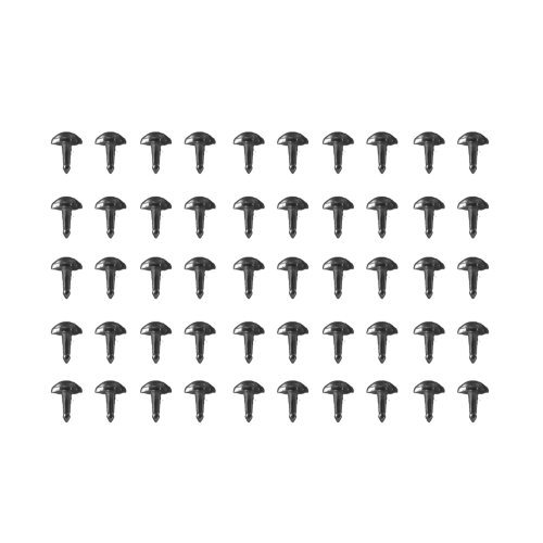 Liedeco Faltenstecker, 50 STK glasklar von Liedeco