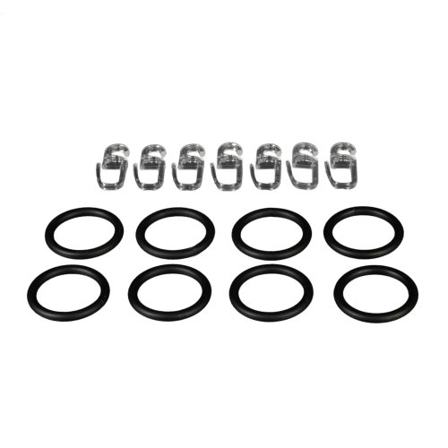 Liedeco Gardinenringe für Gardinenstangen mit FLH Landhaus, ø16mm, 8 Stk schwarz Liedeco Gardinenringe für Gardinenstangen mit FLH Landhaus, ø16mm, 8 Stk schwarz von Liedeco