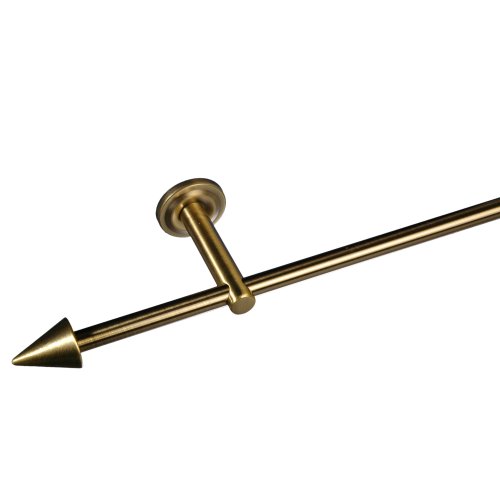 Liedeco Gardinenstange Fast Kegel Messing-Antik, 12 mm Stilgarnitur 160 cm Liedeco Gardinenstange Fast Kegel Messing-Antik, 12 mm Stilgarnitur 160 cm von Liedeco