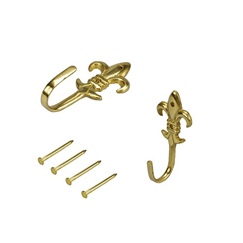 Liedeco Raffhaken Lilie groß für Gardinen, 2 STK Messing Liedeco Raffhaken Lilie groß für Gardinen, 2 STK Messing von Liedeco