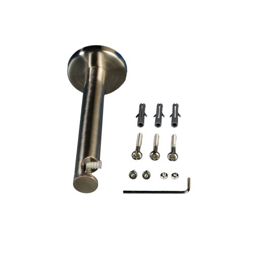 Liedeco Träger für Gardinenstangen 12 cm einläufig, Innenlauf, ø 16 mm, 1 Stk edelstahl optik Liedeco Träger für Gardinenstangen 12 cm einläufig, Innenlauf, ø 16 mm, 1 Stk edelstahl optik von Liedeco