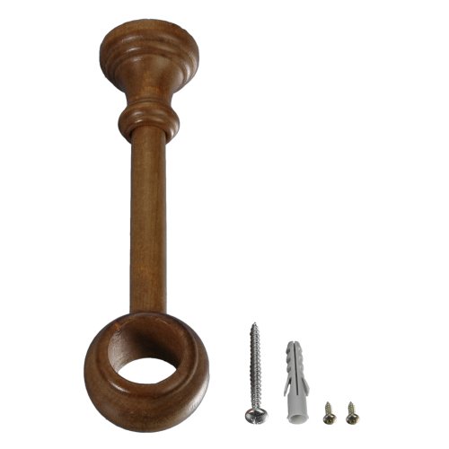 Liedeco Träger für Gardinenstangen Thüringen einläufig, ø 28 mm, 1 STK Eiche rustikal... Liedeco Träger für Gardinenstangen Thüringen einläufig, ø 28 mm, 1 STK Eiche rustikal... von Liedeco
