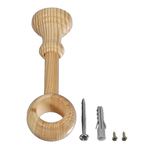 Liedeco Träger für Gardinenstangen Thüringen einläufig, ø 28 mm, 1 STK Kiefer L 12 cm Liedeco Träger für Gardinenstangen Thüringen einläufig, ø 28 mm, 1 STK Kiefer L 12 cm von Liedeco