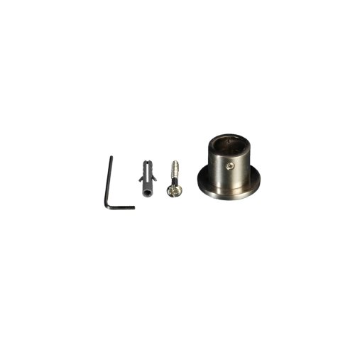 Liedeco Wandlager für Gardinenstangen, Innenlauf, ø 16 mm, 1 Stk edelstahl optik Liedeco Wandlager für Gardinenstangen, Innenlauf, ø 16 mm, 1 Stk edelstahl optik von Liedeco