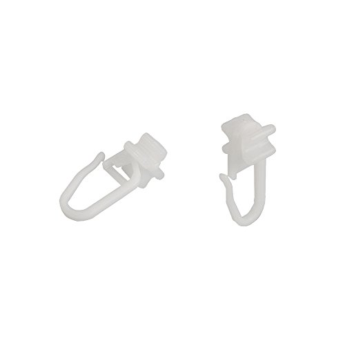 Liedeco X-Gleiter für 6mm Laufkanal bei Innenlaufprofilen mit 20mm Durchmesser | weiß | 20 Stück von Liedeco