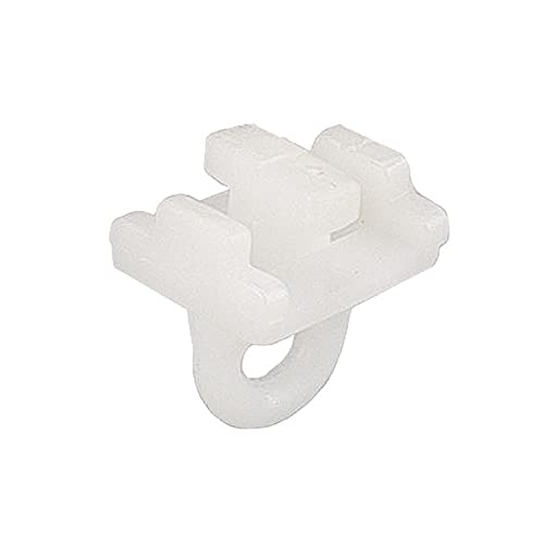Liedeco Zwischenfeststeller für Innenlaufprofile 6 mm Laufkanal | weiß | 2 Stück von Liedeco