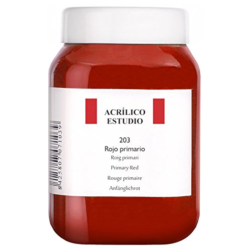 Lienzos Levante 0120523203 - Studio Acrylfarbe, 500 ml Behälter, Farbe 203 Anfänglishrot Lienzos Levante 0120523203 - Studio Acrylfarbe, 500 ml Behälter, Farbe 203 Anfänglishrot von Lienzos Levante