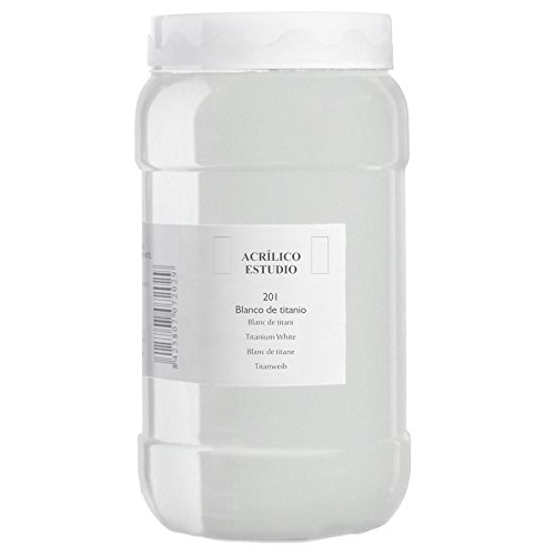 Lienzos Levante 0120524201 - Studio Acrylfarbe, 1.000 ml Behälter, Farbe 201 Titanweiß Lienzos Levante 0120524201 - Studio Acrylfarbe, 1.000 ml Behälter, Farbe 201 Titanweiß von Lienzos Levante