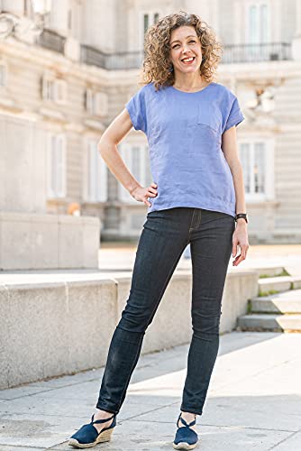 Verdun gewebtes T-Shirt-Schnittmuster von Liesl + Co
