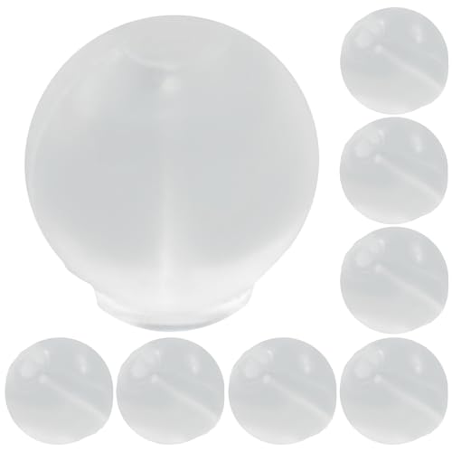 LifCratms 120 Stück Komfort-Verschlüsse, undurchdringliche, weiche Sicherheitsverschlüsse, transparente Gummi-TPE-Material Verschlüsse, passend für alle Arten von Ohrringen (6,5 mm) von LifCratms