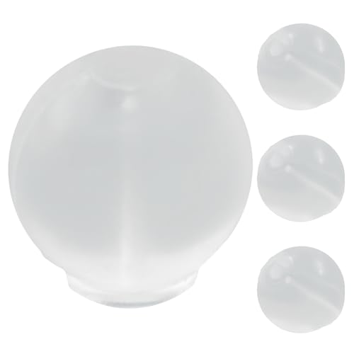 LifCratms Undurchdringliche, weiche Sicherheitsverschlüsse, transparente Gummi-TPE-Material Verschlüsse, passend für alle Arten von Ohrringen (6,5 mm), 50 Stück von LifCratms