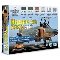 Hellenic AIR Force - Set 2 von Lifecolor