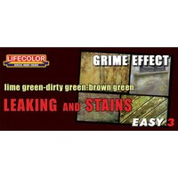 Leaking and stains lime-dirty-brown green von Lifecolor