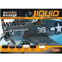 Liquid Pigments - Wings & Fuselages Detail Emphasizer von Lifecolor