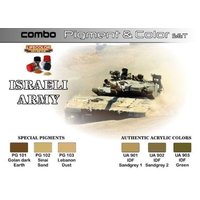 Pigment&Color Set Israeli Army von Lifecolor