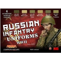 Russian Infantry Uniforms, WWII von Lifecolor
