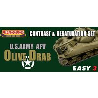 US Army AFV Oliv Drab Contr.&Desaturat. von Lifecolor