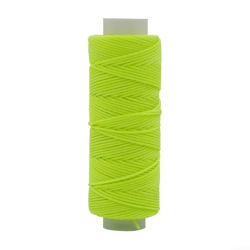 Starkes Wachsgarn, 80 mm in 15 m Länge, ideal für schwere Näh- und Lederhandwerksprojekte (010) von LifenaviStore