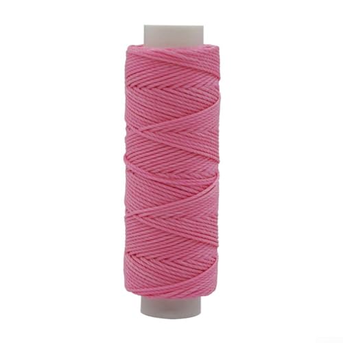 Starkes Wachsgarn, 80 mm in 15 m Länge, ideal für schwere Näh- und Lederhandwerksprojekte (08) von LifenaviStore