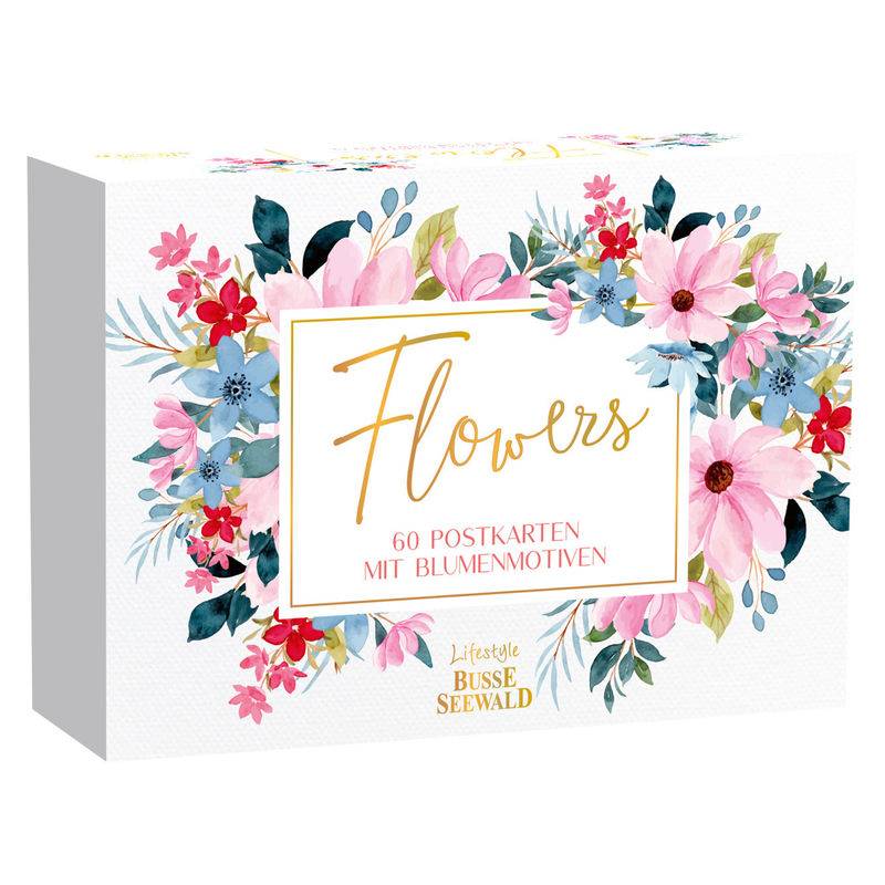 Flowers. 60 Postkarten Mit Blumenmotiven von Lifestyle BusseSeewald