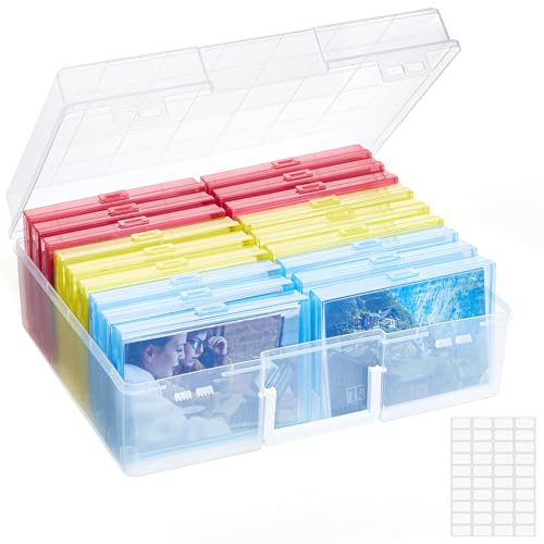 Lifewit Foto-Organizer, Aufbewahrungsbox,18 innere Bildbehälter, 4x6 10x15cm 4R, mehrfarbige Boxen, Basteln, Samenaufbewahrung,f. Karten, Bilder, Briefmarken, Bürobedarf, m. 1 Blatt Etikettensticker Lifewit Foto-Organizer, Aufbewahrungsbox,18 innere Bildbehälter, 4x6 10x15cm 4R, mehrfarbige Boxen, Basteln, Samenaufbewahrung,f. Karten, Bilder, Briefmarken, Bürobedarf, m. 1 Blatt Etikettensticker von Lifewit