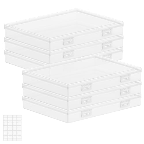 Lifewit Fotoaufbewahrungsbox 13 x 18 cm Fotoetui, 6 innere Fotohalter, durchsichtige Fotoboxen zur Aufbewahrung, Foto-Organizer aus Kunststoff für Saatgut, Karten, Handwerk, Aufkleber Lifewit Fotoaufbewahrungsbox 13 x 18 cm Fotoetui, 6 innere Fotohalter, durchsichtige Fotoboxen zur Aufbewahrung, Foto-Organizer aus Kunststoff für Saatgut, Karten, Handwerk, Aufkleber von Lifewit