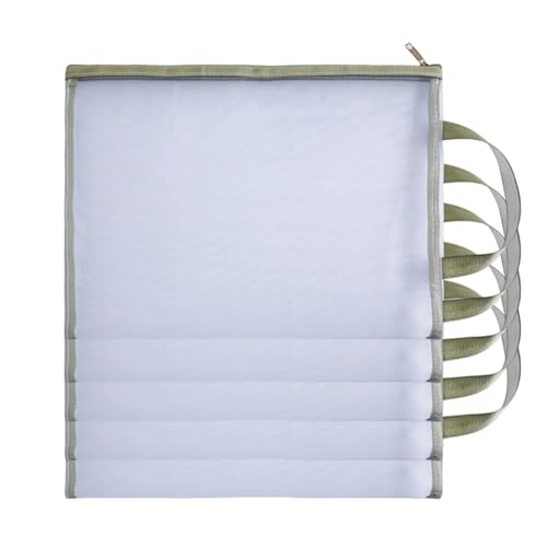 Lifup 5 Stück A4 Dokumententasche Mesh Aufbewahrungstasche für Kleine Gegenstände, Reißverschlusstasche für Bürobedarf, Dokumente, Papier, Reisen Grün Lifup 5 Stück A4 Dokumententasche Mesh Aufbewahrungstasche für Kleine Gegenstände, Reißverschlusstasche für Bürobedarf, Dokumente, Papier, Reisen Grün von Lifup
