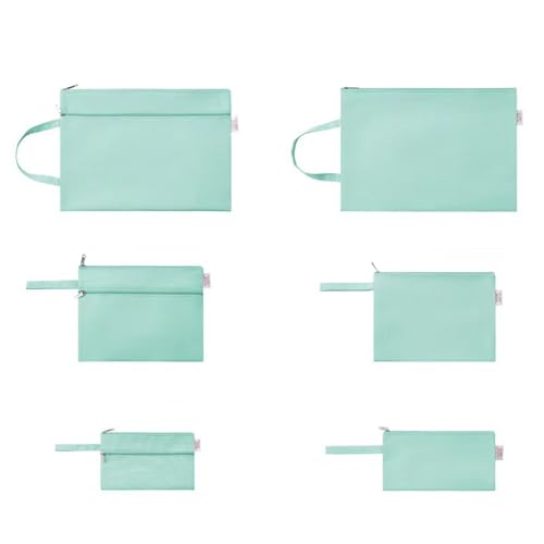 Lifup 6 Stück Dokumentenmappe A4, Dokumententasche mit Reißverschluss, Wasserdichte Dokumente Datei Ordner Organizer für Bürobedarf, Papier, Reisen Grün Lifup 6 Stück Dokumentenmappe A4, Dokumententasche mit Reißverschluss, Wasserdichte Dokumente Datei Ordner Organizer für Bürobedarf, Papier, Reisen Grün von Lifup