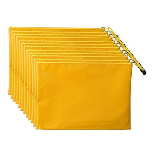 Lifup Dokumententasche mit Reißverschluss, 12 Stück A4 Dokumentenmappe, Wasserdichte Dokumente Datei Ordner Organizer für Bürobedarf, Papier, Reisen Gelb Lifup Dokumententasche mit Reißverschluss, 12 Stück A4 Dokumentenmappe, Wasserdichte Dokumente Datei Ordner Organizer für Bürobedarf, Papier, Reisen Gelb von Lifup