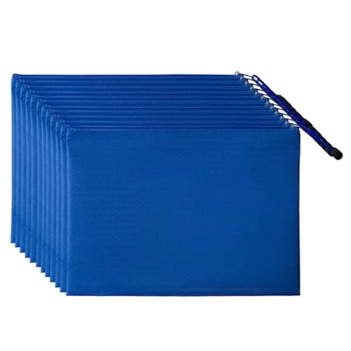 Lifup Dokumententasche mit Reißverschluss, 12 Stück A5 Dokumentenmappe, Wasserdichte Dokumente Datei Ordner Organizer für Bürobedarf, Papier, Reisen Dunkel Blau Lifup Dokumententasche mit Reißverschluss, 12 Stück A5 Dokumentenmappe, Wasserdichte Dokumente Datei Ordner Organizer für Bürobedarf, Papier, Reisen Dunkel Blau von Lifup