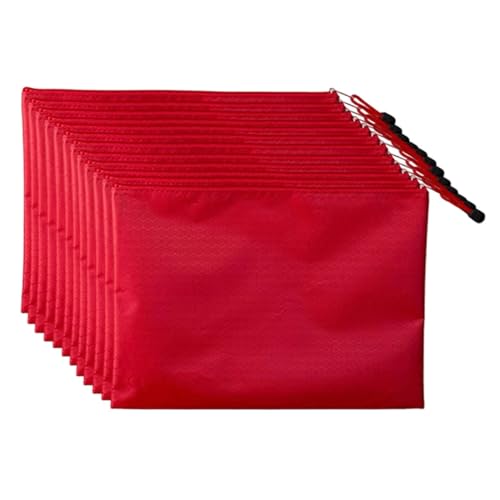 Lifup Dokumententasche mit Reißverschluss, 12 Stück A6 Dokumentenmappe, Wasserdichte Dokumente Datei Ordner Organizer für Bürobedarf, Papier, Reisen Rot Lifup Dokumententasche mit Reißverschluss, 12 Stück A6 Dokumentenmappe, Wasserdichte Dokumente Datei Ordner Organizer für Bürobedarf, Papier, Reisen Rot von Lifup