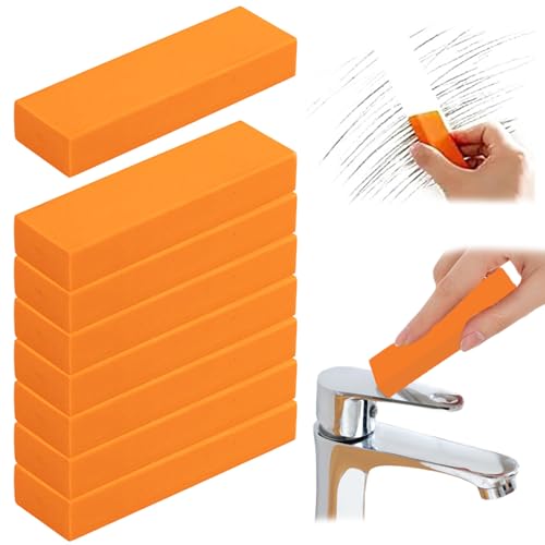 8PCS -Kratzerentferner für Edelstahl, wiederverwendbare schnelle Reinigung Edelstahl Kratzerentferner, tragbarer Rost -Radiergummi für Küche, Bad, Haushalt von Ligeinsrk