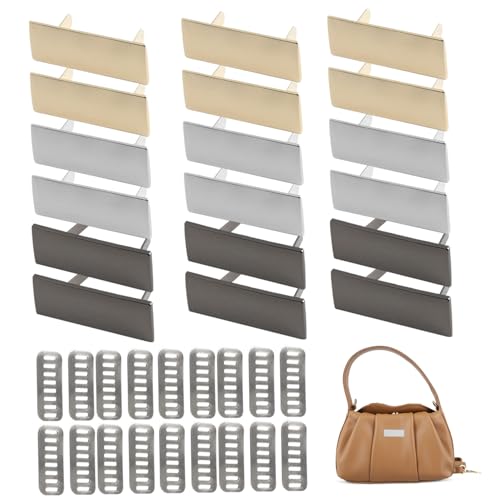 Leere Metall -Tags, 18pcs 36x12mm 3 Farben Rechteck Leere Name Etikett Marker mit Abstandshalter DIY Metall -Tags für Gravur -Kleidung Jeans Schuhe Tasche Leere Metall -Tags, 18pcs 36x12mm 3 Farben Rechteck Leere Name Etikett Marker mit Abstandshalter DIY Metall -Tags für Gravur -Kleidung Jeans Schuhe Tasche von Ligeinsrk