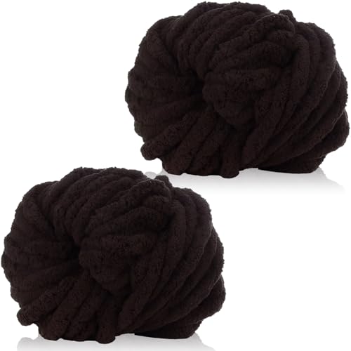 Chenille Wolle zum Häkeln,Chunky Yarn 250g×2,Wolle zum Stricken,Häkelgarn für Taschen,Dicke Textilgarn,Chunky Garn für Katzenbett,Puppen,Decken,Kissen,Taschen und Teppiche Chenille Wolle zum Häkeln,Chunky Yarn 250g×2,Wolle zum Stricken,Häkelgarn für Taschen,Dicke Textilgarn,Chunky Garn für Katzenbett,Puppen,Decken,Kissen,Taschen und Teppiche von Lighterday