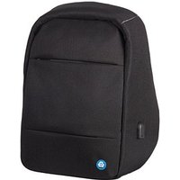 LIGHTPAK Laptop-Rucksack RPET Kunstfaser schwarz bis 39,6 cm (15,6 Zoll) von Lightpak