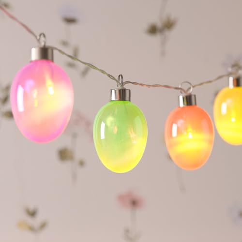 Lights4fun 10er LED Ostereier Lichterkette Bunt Warmweiß Timer Batterie Deko Lichterkette Innen Glas Osterdeko Lichterkette Deko Ostern Tischdeko Oster Lichterkette Glas Lights4fun 10er LED Ostereier Lichterkette Bunt Warmweiß Timer Batterie Deko Lichterkette Innen Glas Osterdeko Lichterkette Deko Ostern Tischdeko Oster Lichterkette Glas von Lights4fun